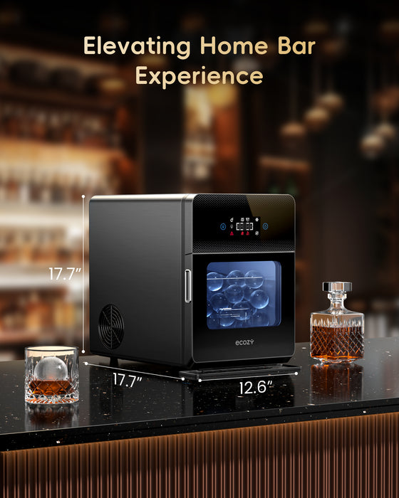 ecozy 2" Clear Ice Ball Maker IM-BM401A