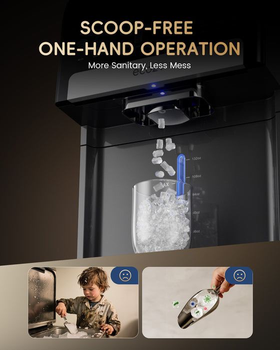 ecozy Nugget Ice Maker Dispenser IM-ND481B