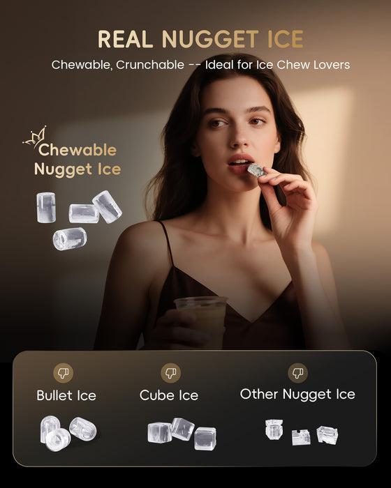 ecozy Nugget Ice Maker Dispenser IM-ND481B