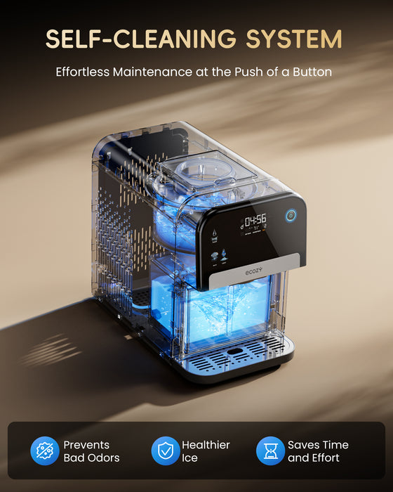 ecozy Nugget Ice Maker Dispenser IM-ND481B