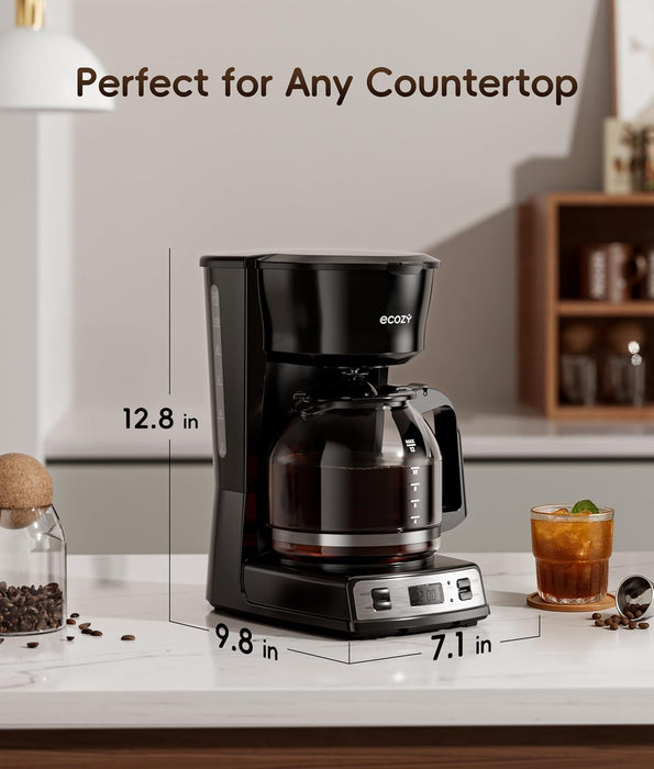 ecozy 12-Cup Programmable Coffee Maker CM-DM122A