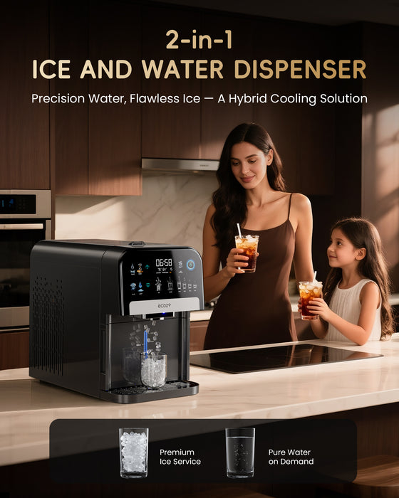 ecozy Nugget Ice Maker Dispenser IM-ND481B