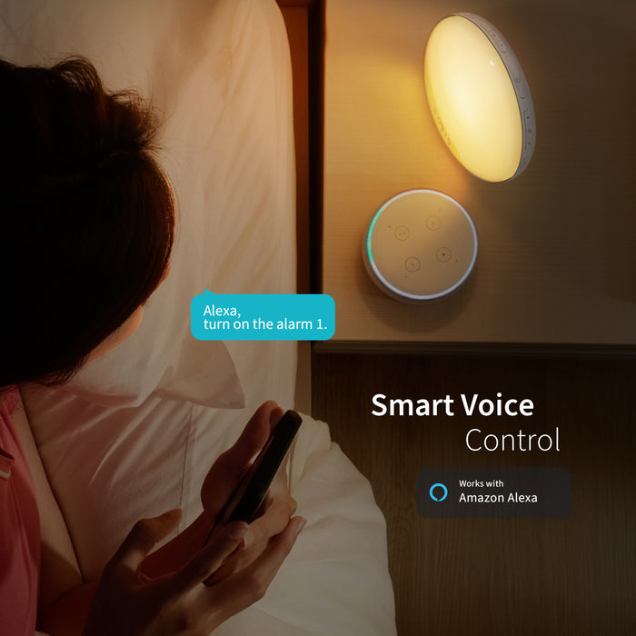 ecozy Sunrise Alarm Clock for Heavy Sleepers Lumo Air E80S