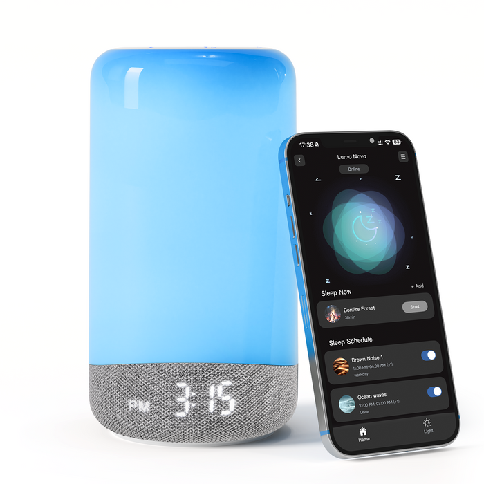 ecozy Lumo Nova 3 in 1 Sunrise Alarm Clock AC-SCE50S
