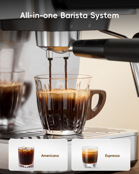 ecozy Brezzano Core 2-in-1 Espresso Machine 20 Bar CM-PM112C