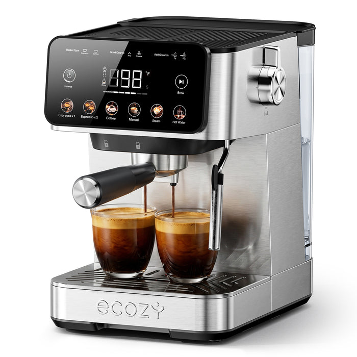 ecozy Brezzano Core 2-in-1 Espresso Machine 20 Bar CM-PM112C