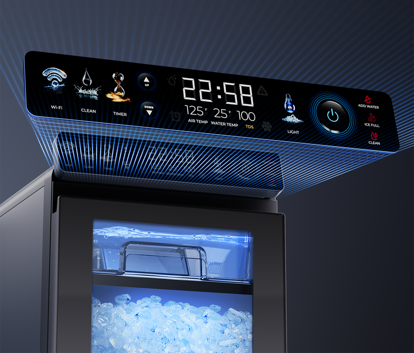 ecozy Smart Nugget Ice Maker Countertop