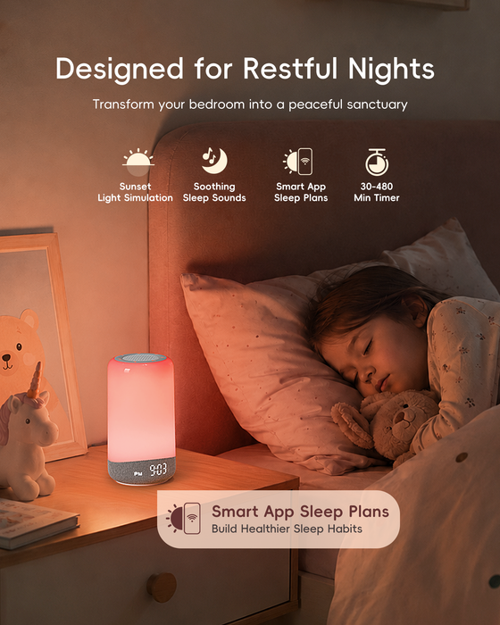 ecozy Lumo Nova 3 in 1 Sunrise Alarm Clock AC-SCE50S