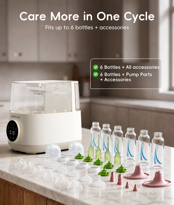 ecozy Care Baby Bottle Washer Sterilizer & Dryer BW-TL063C