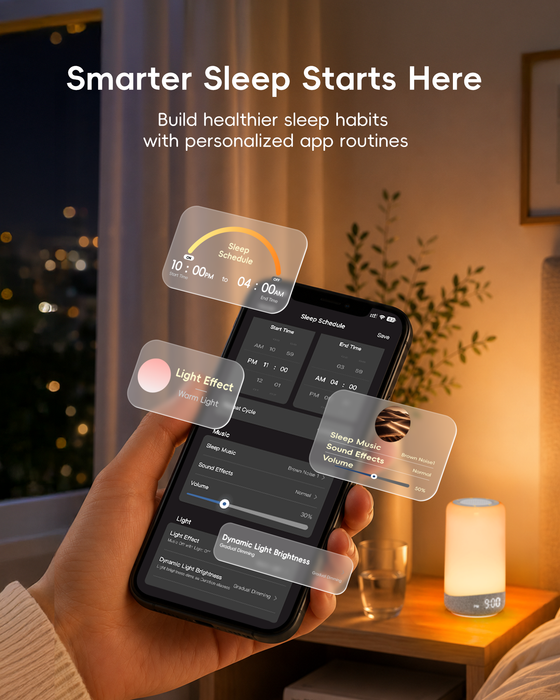 ecozy Lumo Nova 3 in 1 Sunrise Alarm Clock AC-SCE50S