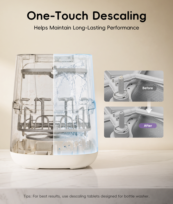 ecozy Care Baby Bottle Washer Sterilizer & Dryer BW-TL063C