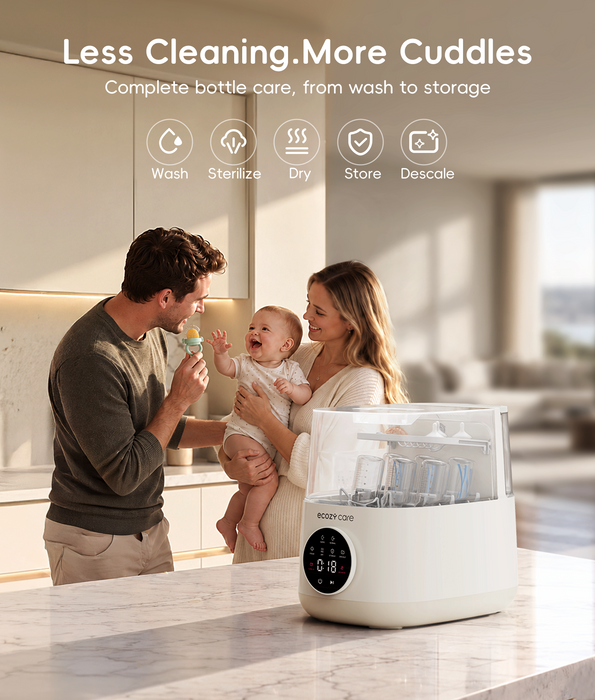 ecozy Care Baby Bottle Washer Sterilizer & Dryer BW-TL063C