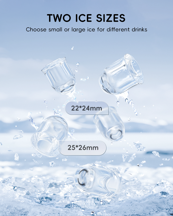 ecozy Frispo Core Bullet Ice Makers Countertop IM-BS262A