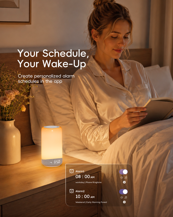 ecozy Lumo Nova 3 in 1 Sunrise Alarm Clock AC-SCE50S