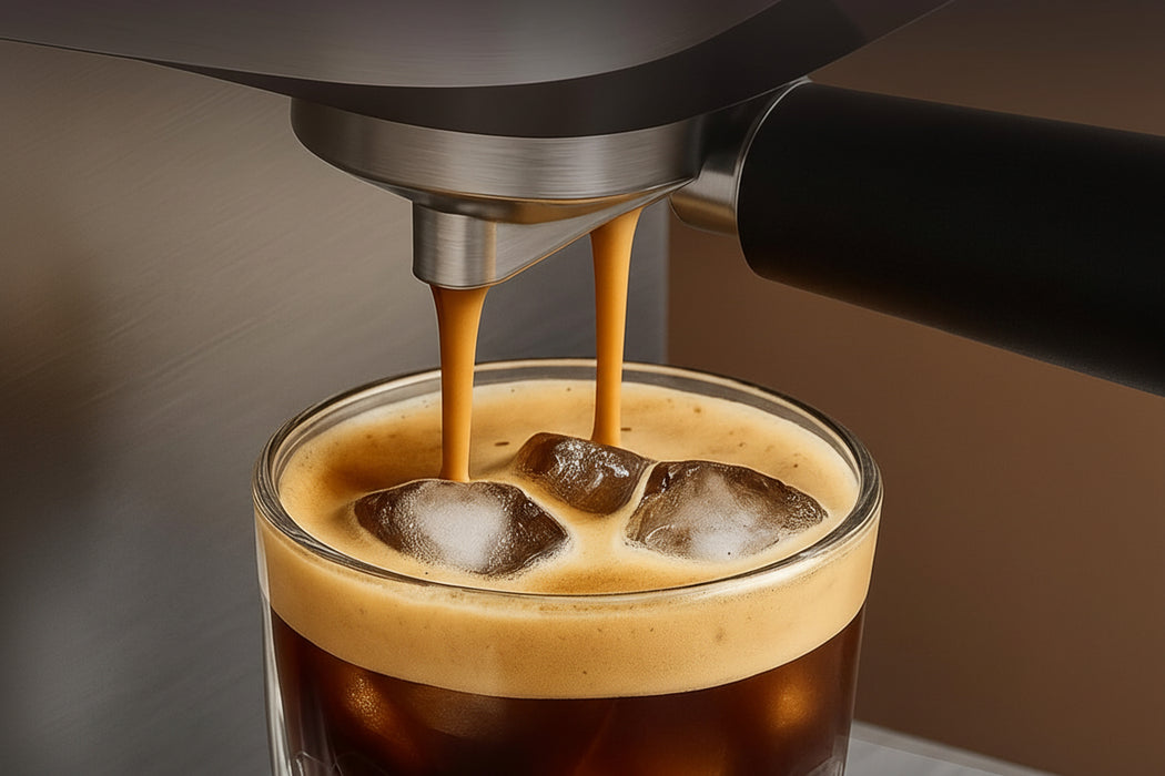 ecozy 4-in-1 Espresso Machine and Coffee Maker Combo with Milk Frother