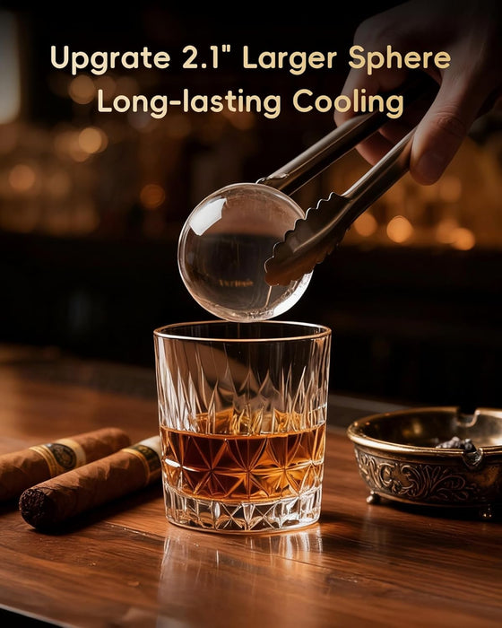 ecozy 2.1" Clear Ice Ball Maker IM-BM102C