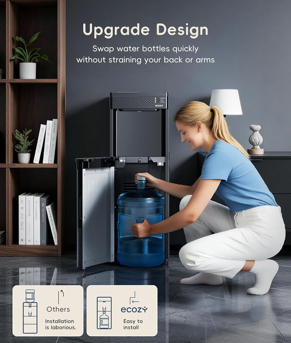 ecozy 4-in-1 Water Dispenser with Ice Maker WC-BW342C