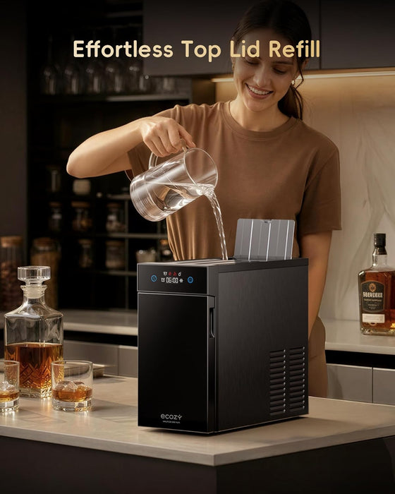 ecozy Vaultico One Plus 2.4" Clear Ice Ball Maker