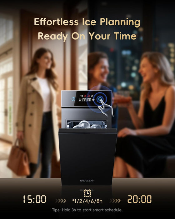 ecozy 2.1" Clear Ice Ball Maker IM-BM102C