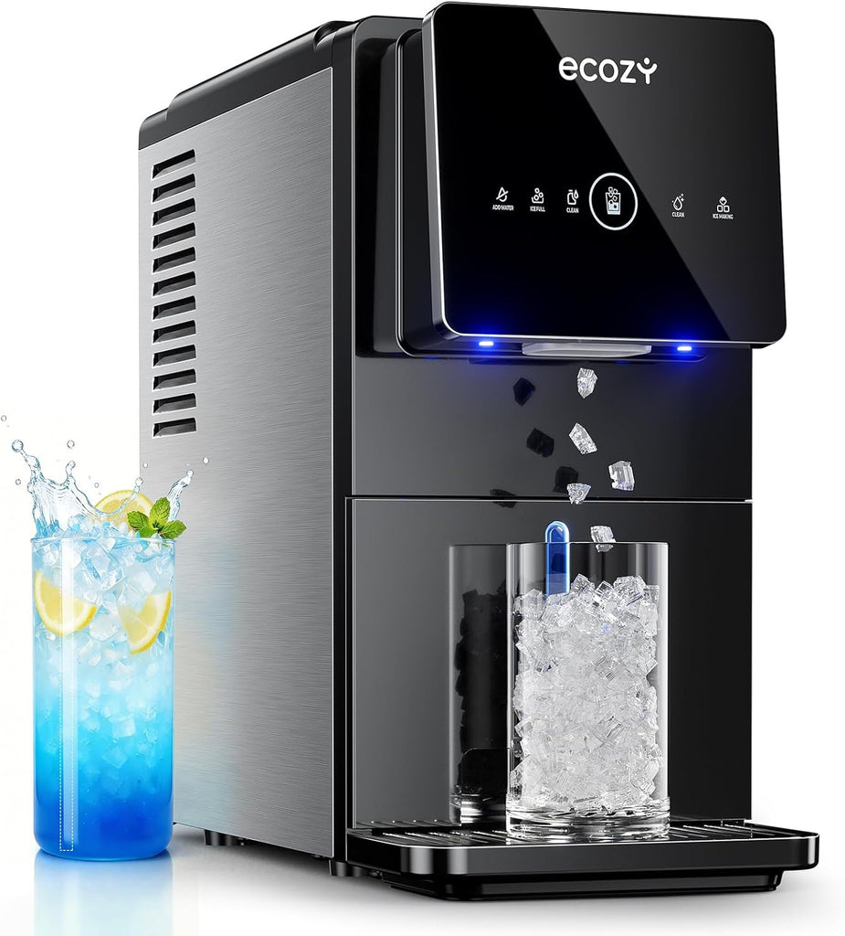 ecozy Mistalo Drop Slim Nugget Ice Makers Dispenser Countertop IM