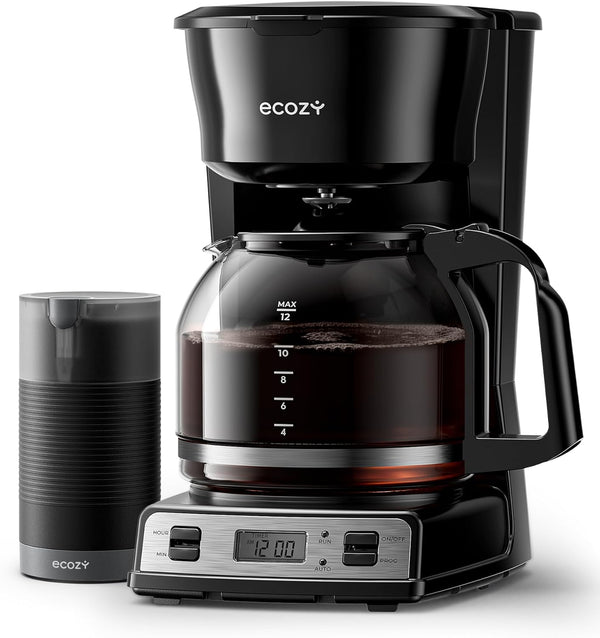 ecozy Brezzano DuoSet 12-Cup Programmable Coffee Maker CM-DM122A