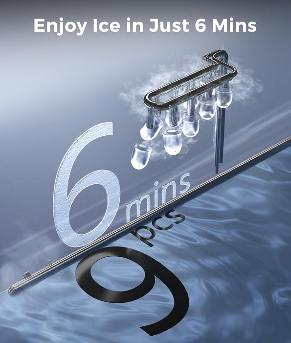 ecozy Ice Makers Countertop Updated IM-BS260C