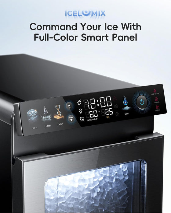 ecozy Mistalo Max Smart Nugget Ice Maker Countertop IM-NS462B