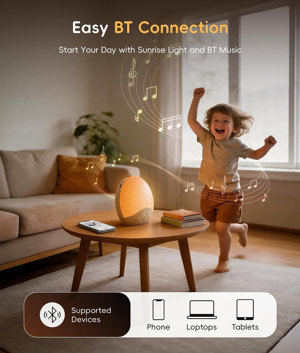 ecozy Lumo Soft Sunrise Alarm Clock AC-SCE65A