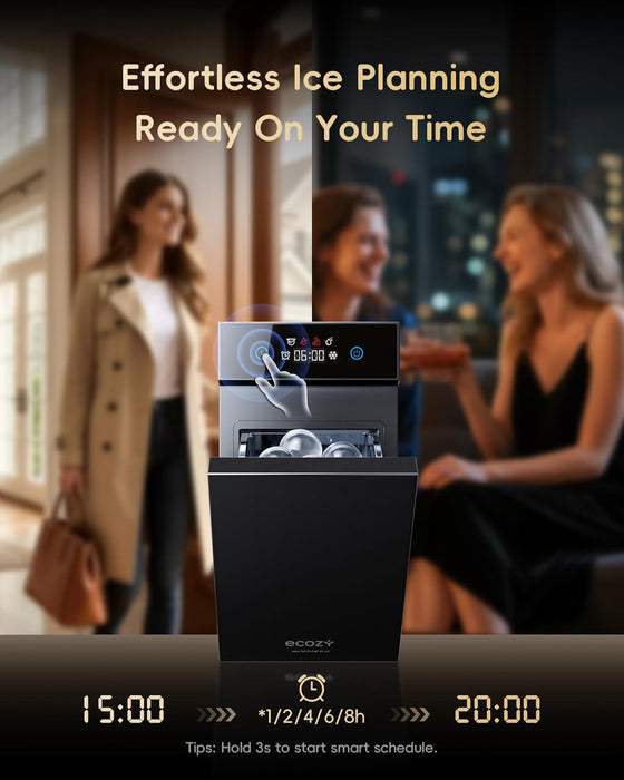 ecozy Vaultico One Plus 2.4" Clear Ice Ball Maker