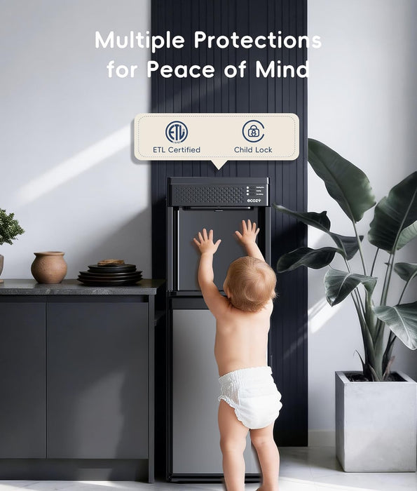 ecozy 4-in-1 Water Dispenser with Ice Maker WC-BW342C
