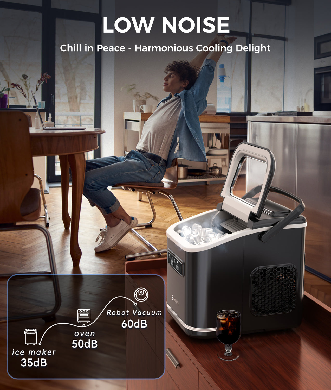 ecozy Countertop Ice Maker IM-BS261C — Ecozy