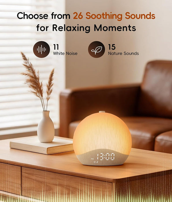 ecozy Lumo Soft Sunrise Alarm Clock AC-SCE65A
