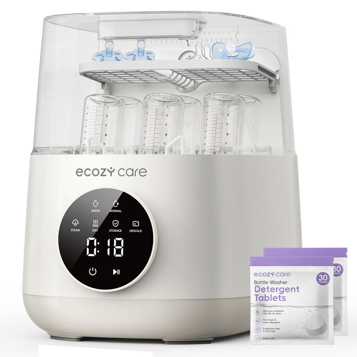 ecozy Care Baby Bottle Washer Sterilizer & Dryer BW-TL063C
