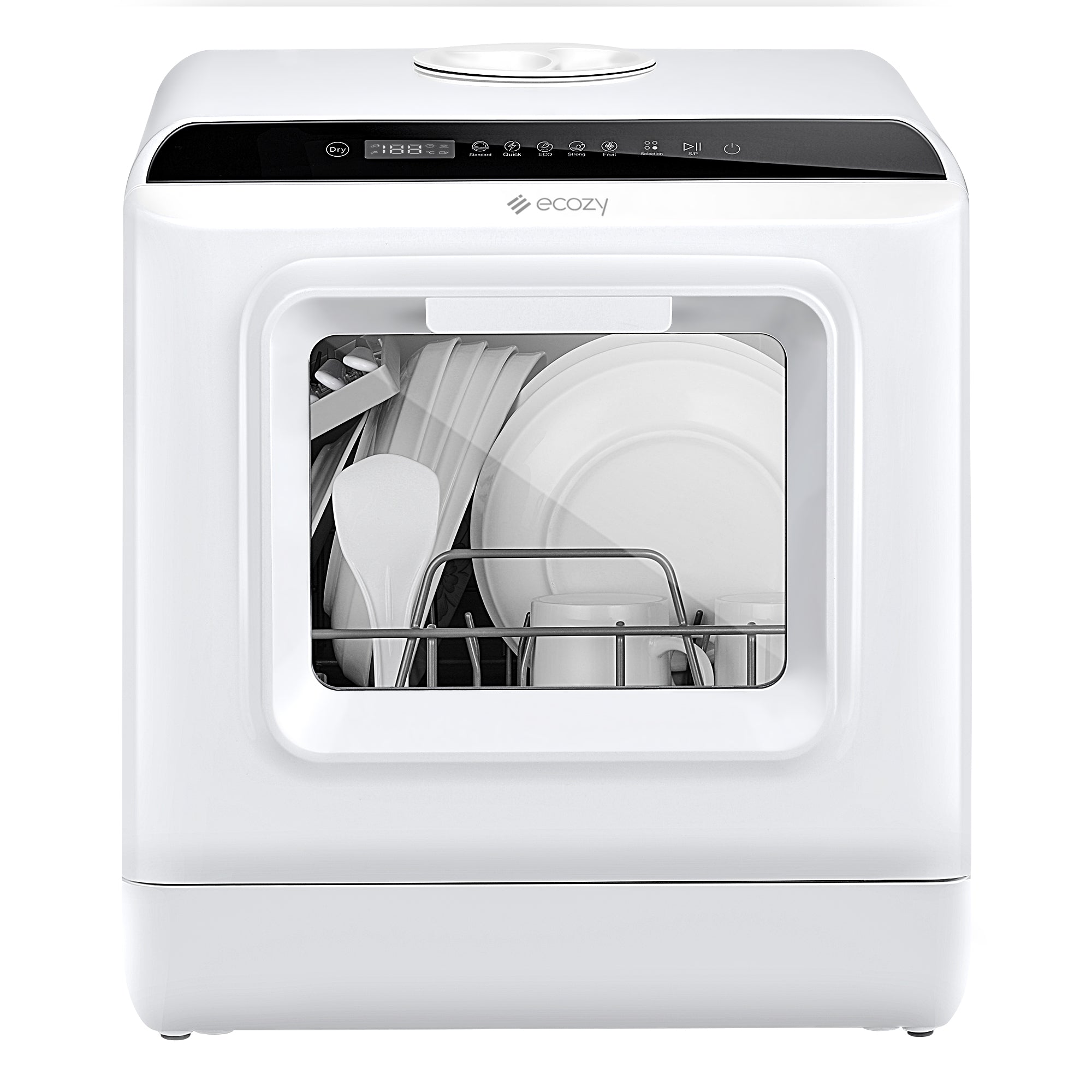 ecozy Countertop Dishwasher Portable with a Built-in 5L Water Tank, No  Hookup Needed, 5 Washing Programs, Extra Dry Function, CT200A for Sale in  Irvine, CA - OfferUp