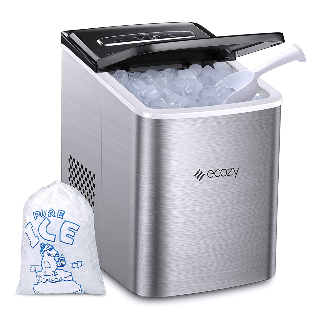 Making ice in just 8 minutes with my Ecozy Ice-machine 😆, Ice Machine